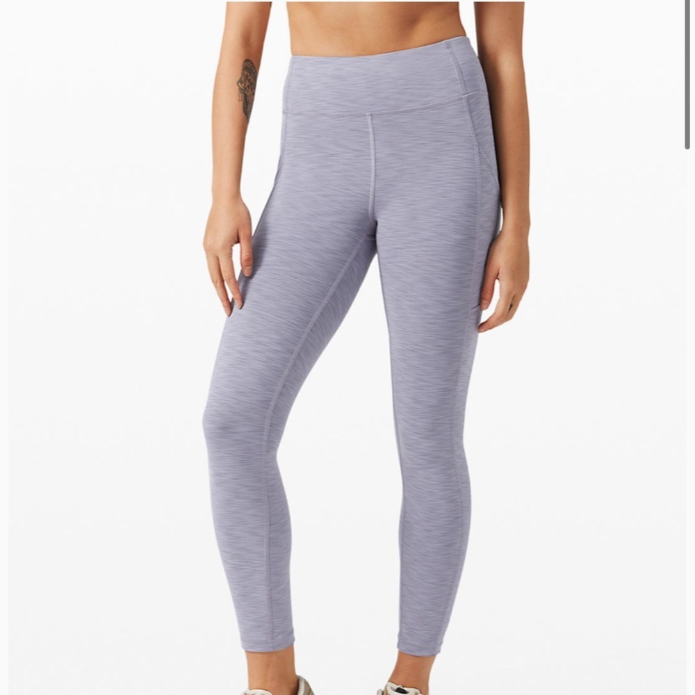 lululemon athletica invigorate Purple Leggings